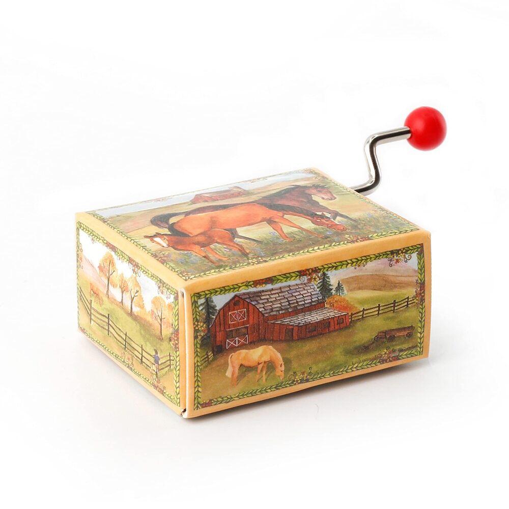 5463 Music Box - Hand Crank Music boxes for Girls & Boys Gifts | Camptown